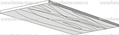Полка АРС2 Д 1500х650х16